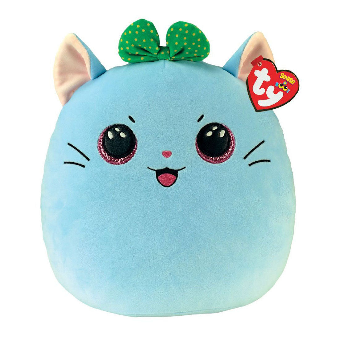 Ty beanie ty squish a boo kirra grey cat, 31cm