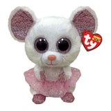 Ty Beanie Buddy Nina Mouse, 24cm