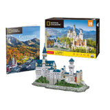Cubic fun national geographic - 3d-puzzel - 3d-puzzel ng kasteel neuschwanstein