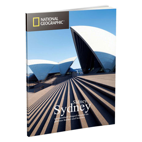 Cubic fun national geographic 3d puzzel sydney opera house - architectuur - 128 stukjes