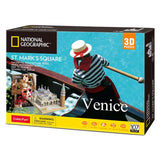 Cubic fun 3d-puzzel ng piazza san marco (2010315)