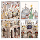 Cubic fun 3d-puzzel ng piazza san marco (2010315)