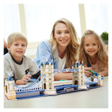 Cubic fun 3d puzzel tower bridge - educatief en leerzaam - 66 stukjes