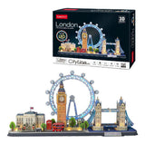 Cubic fun 3d puzzel city line london led (2010331)