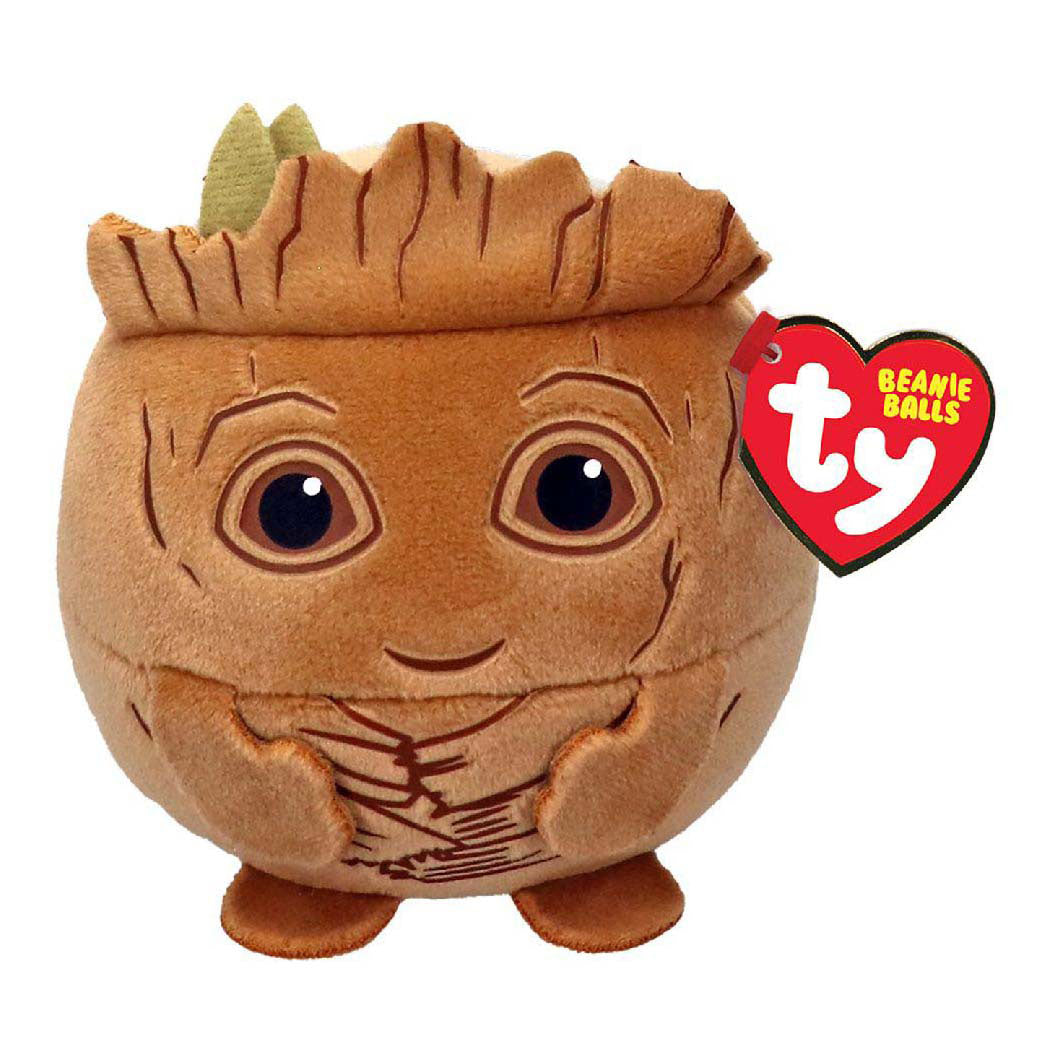 Ty beanie ty teeny puffies - marvel groot, 10cm