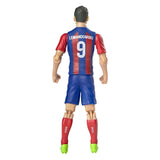 Sockers voetbalfiguur fc barcelona robert lewandowski, 20cm
