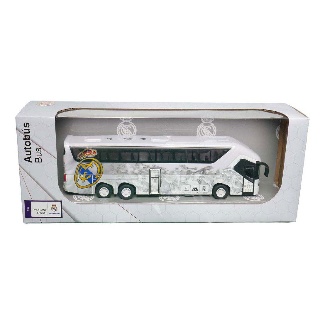 Real madrid team bus