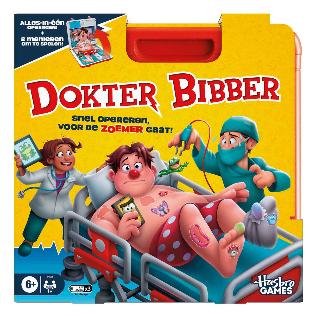 Hasbro gaming dokter bibber - actiespel