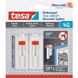 Tesa zelfklevende spijker powerstrips 1 kg verstelbaar