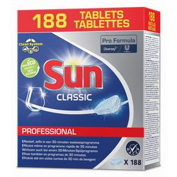 Vaatwastabletten sun classic professional 188