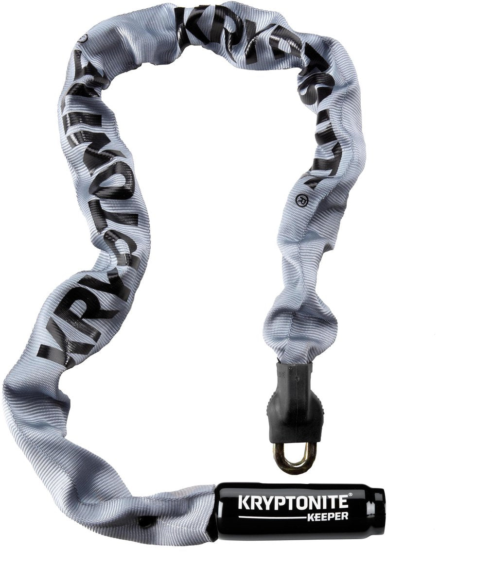 Kryptonite kettingslot keeper 85 cm staal grijs