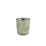 Theelichthouder tulip s ass kleur glas