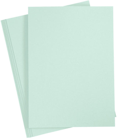 Creativ company creotime karton 21 x 29,7 cm 10 stuks pastel groen