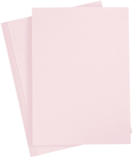 Creativ company creotime karton 21 x 29,7 cm 10 stuks pastel lichtroze