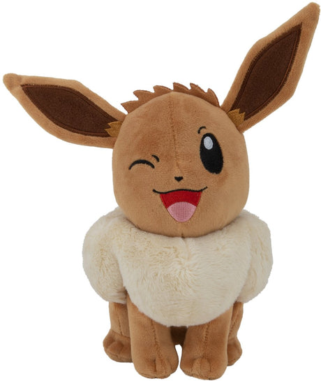 Jazwares pokémon knuffel pluche eevee, 20cm