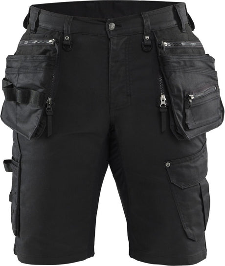 Blåkläder blaklader short denim stretch x1900 1992-1141 - zwart zwart - c54