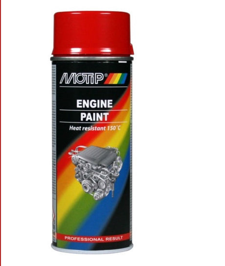 Motip engine paint rood spuitbus 400ml