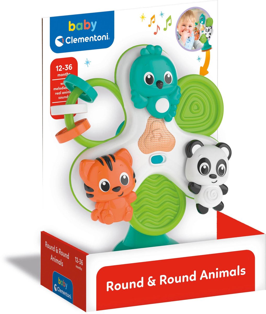 Clementoni baby dierencirkel voor kinderstoel