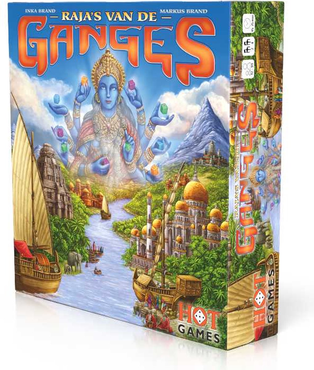 Geronimo games raja's van de ganges - bordspel
