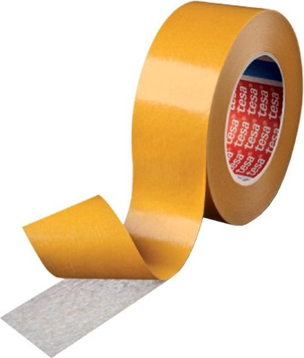 Tesa - dubbelzijdige vlies tape - 25mm x 50m - voor metaal en kunststof - hoge aanvangshechting