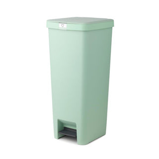 Brabantia stepup prullenbak - pedaalemmer - 40 liter - jade green