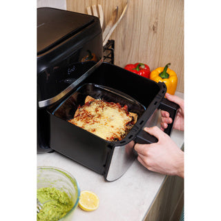 Pyrex airfryer ovenschaal 26x23x8 cm rond | 2 stuks