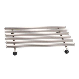 Bk onderzetter - 24x20 cm - rvs