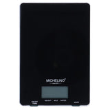 Michelino digitale keukenweegschaal 90664 zwart | 2 stuks