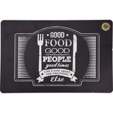 No brand placemat dubbelzijdig pp 420 x 2 mm | 6 stuks