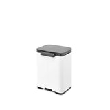 Brabantia bo prullenbak - 4 liter - badkamer - white