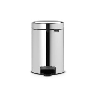 Brabantia pedaalemmer newicon 3l brilliant staal