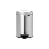 Brabantia newicon prullenbak - 3 liter - badkamer - matt steel