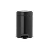 Brabantia newicon prullenbak - 3 liter - badkamer - matt black