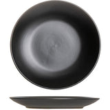 Bord 21cm mat zwart | 6 stuks
