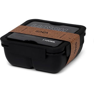 No brand senza lunchbox 1100 ml zwart