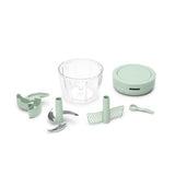 Brabantia tasty+ handmatige hakmolen - 600 ml - jade green