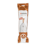Brabantia perfectfit afvalzak, code x, 10-12l,20 stuks | 3 stuks