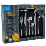 Amefa manille - 42 delige all you need bestekset - voor 6 personen - rvs