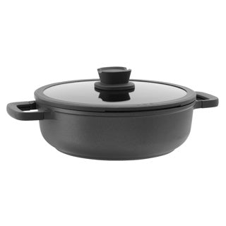 Berghoff sauteerpan antiaanbak 28 cm dubbele handgreep deksel
