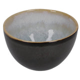 Shadow aqua ontbijt kom 13,5 cm | 6 stuks