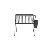 Brabantia sinkside afdruiprek - inklapbaar - met bestekhouder - compact - dark grey