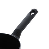 Bk easy induction steelpan 16cm - 1.5l - pfas-vrije antikleeflaag - steelpan inductie - keramische pan - ovenbestendig tot 160°c - koudgrepen - zonder deksel - zwart