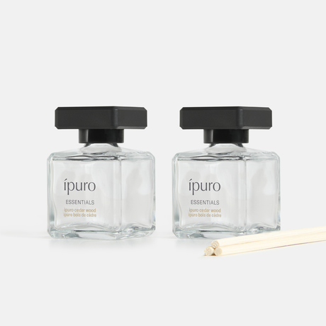 Ipuro geurdiffuser cedar wood 2 x 50 ml