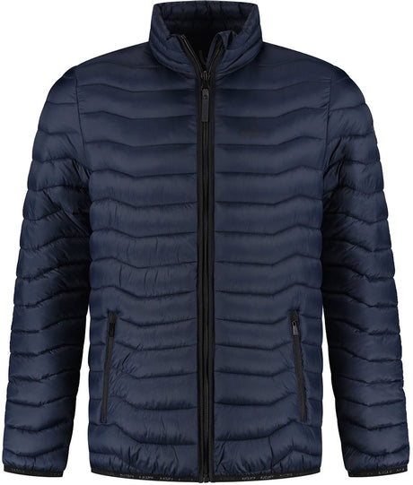 Kjelvik outdoorjas thuur donkerblauw