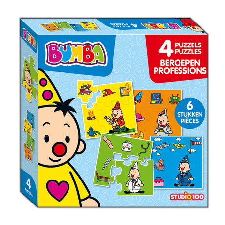 Studio 100 bumba puzzel beroepen, 4in1