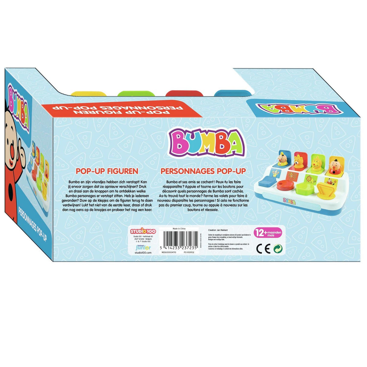 Bumba interactief speelgoed - pop up figuren
