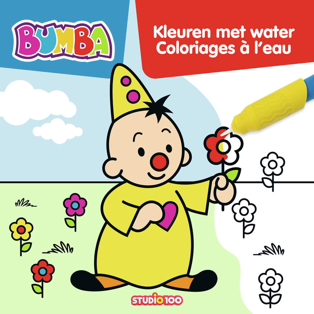 Studio 100 bumba kleurboek - kleuren met water