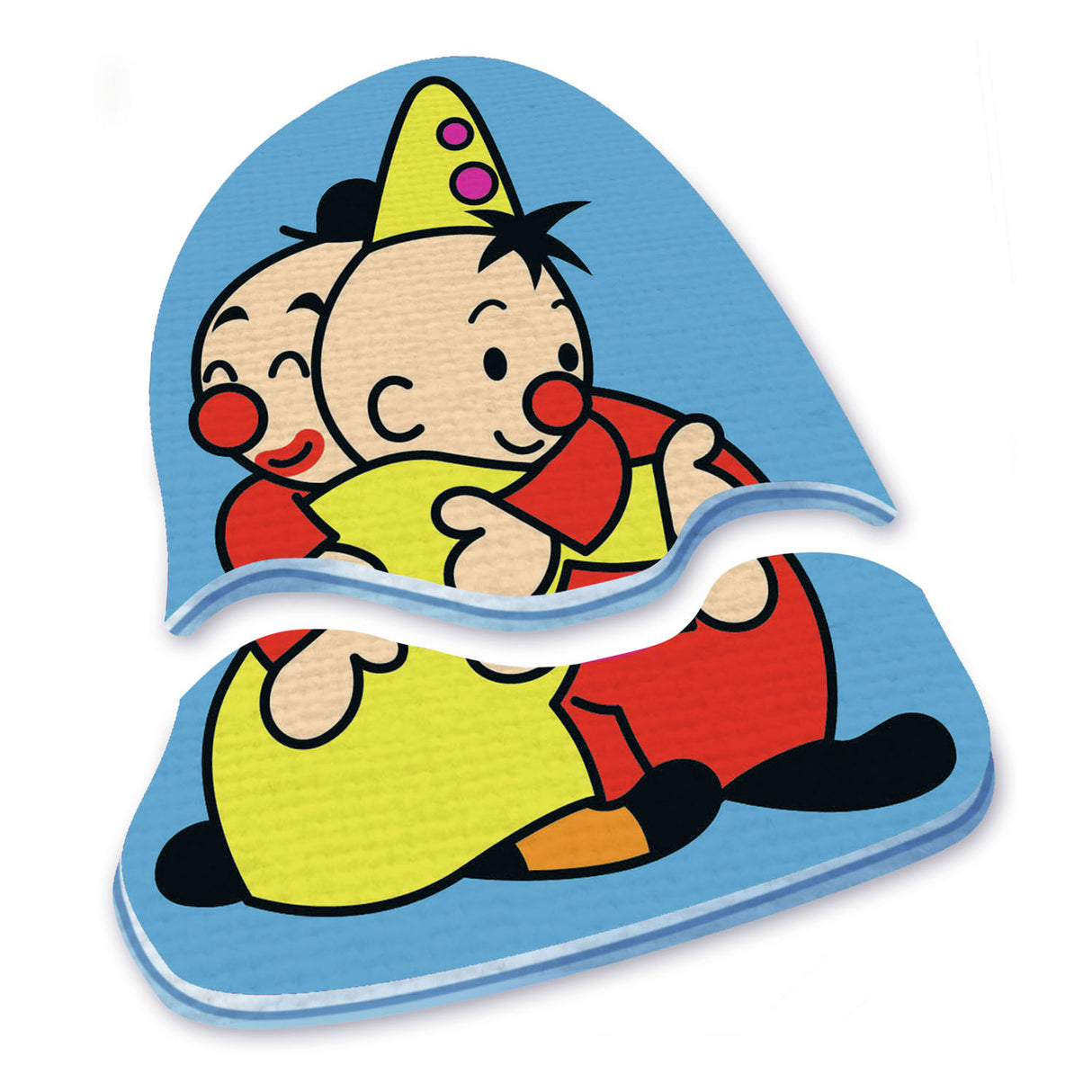 Bumba badpuzzel - 9 badpuzzels uit 2 delen - kleeft op de badrand