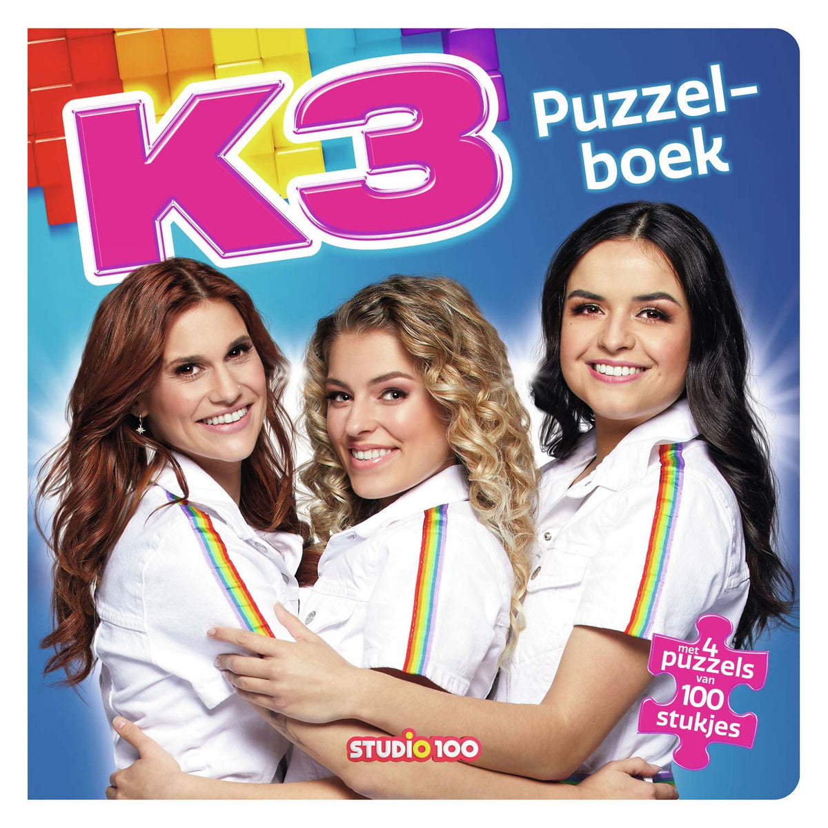 Studio 100 k3 puzzelboek - een nieuw begin