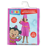 Bumba verkleedkleding - bumbina verkleedpak 1 t m 4 jaar - maat 98 104 - exclusief hoed